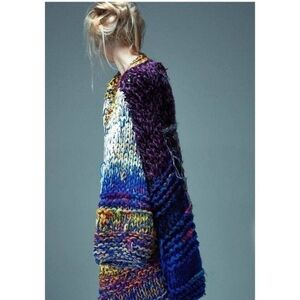 Dorothee schumacher Womens Long Sleeves Knitted Open Front Cardigan Sweater